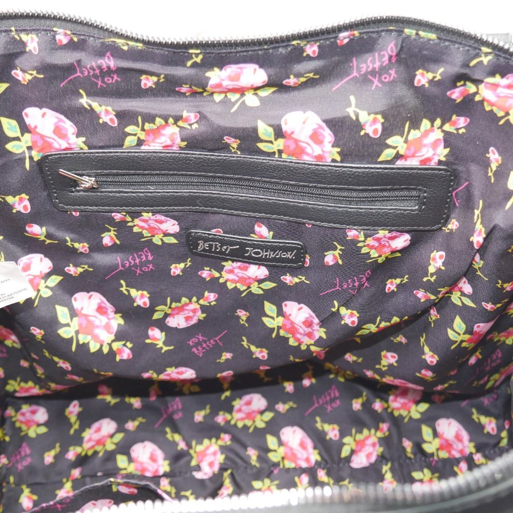 Betsey Johnson Tote Weekender Diaper Bag Leopard - Picture 8 of 9